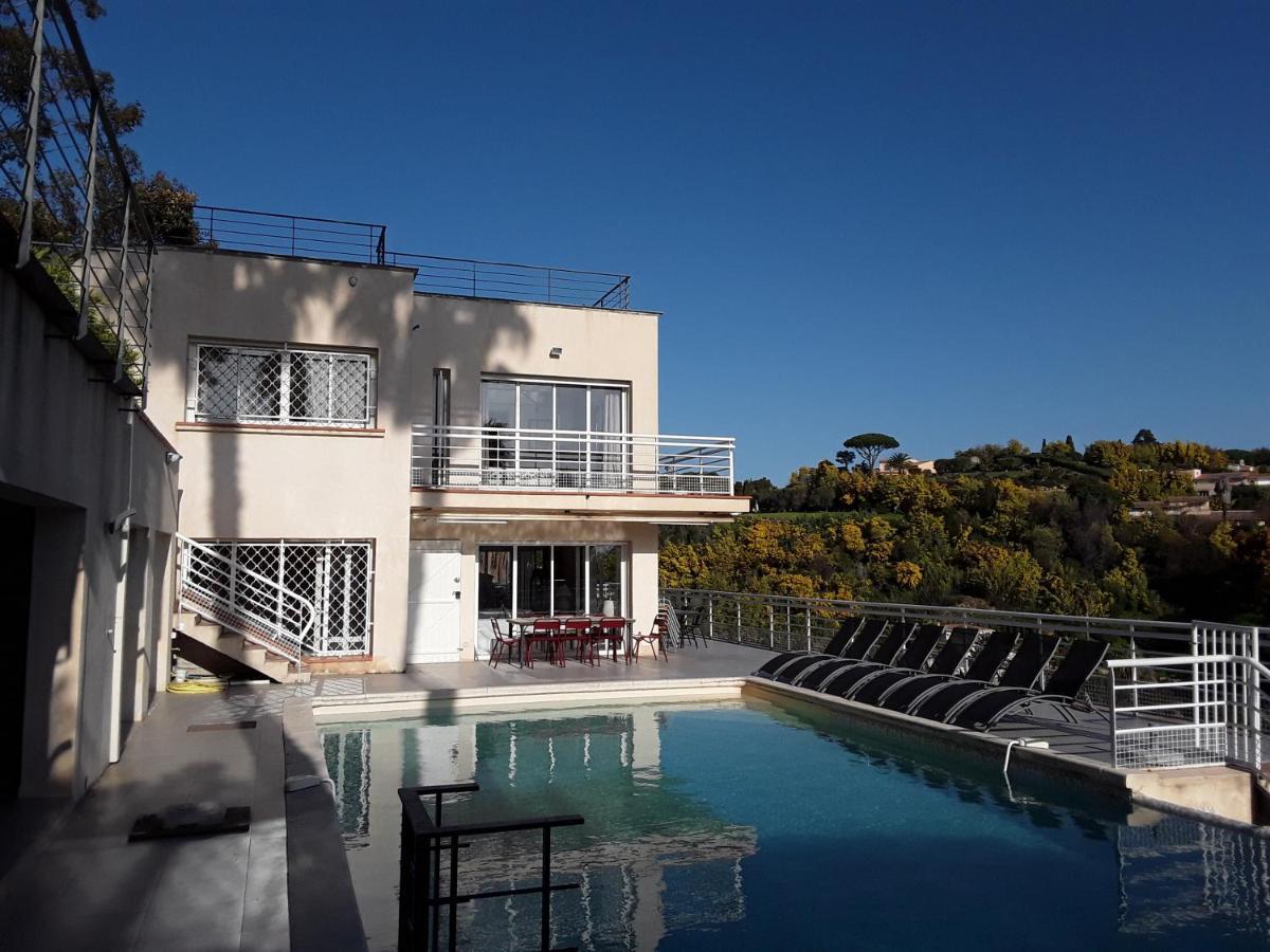 فالوريس Villa Alamp#Supercannes #Golfejuan #Cannes #Mediterraneanpanoramicview #Piscine #Rooftop # Verymodern #Openliving #Closebeach #Closecapantibes المظهر الخارجي الصورة